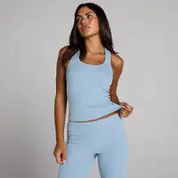 Myprotein MP Dames Geribd Tanktop Met Ingebouwde Bh - Denimblauw - XXL