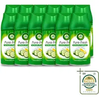 Air Wick 12 x Freshmatic - Luchtverfrisser Navulling - Pure Fresh Komkommer - 250ml - Wasstrips - Luchtverfrisser - Geurverspreider - Komkommer Geur - Frisse Geur - Geurintensiteit