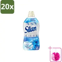 Silan 20 x – Wasverzachter – Fresh Control Cool Fresh – 1056 ml - Bulkverpakking - Wasverzachter - Douchemop - Frisheid