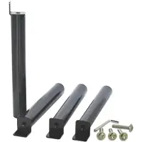 Dripio Meubelpoten-set, 4 stuks, gepoedercoat staal, diameter 30 mm, hoogte 225 mm