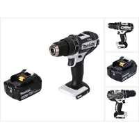 Makita DHP 482 F1 W accu-slagboormachine 18 V 62 Nm + 1x accu 3,0 Ah – zonder oplader