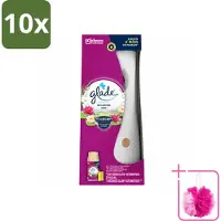 Glade 10 x - Automatische Spray - Relaxing Zen - 269 ml - Bulkverpakking - Automatische geurverfrisser - Douchemop - Rustgevende geur