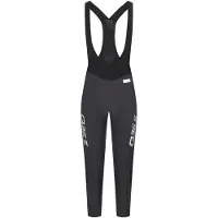 Q36.5 - Women's Dottore Hybrid Bib Tights - Fietsbroek S, grijs/zwart