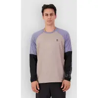 Mons Royale - Tarn Merino Bike Wind Jersey - Fietsshirt M, grijs