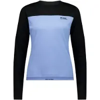 Mons Royale - Women's Diversion Merino Bike Jersey L/S - Fietsshirt L, zwart