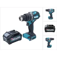 Makita HP 002 GM1 accu-slagboorschroevendraaier 40 V 64 Nm borstelloos + 1x accu 4,0 Ah - zonder oplader