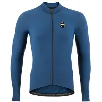 Nalini Singh - New Soft Wrap L/S Jersey - Fietsshirt L, blauw