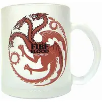 SD Toys , Game of Thrones, Targaryen, transparant glazen beker, doorschijnend, doorschijnend, one size