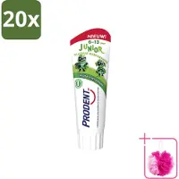 Prodent 20 x – Tandpasta Glazuurbeschermer – Kids 6+ – 75 ml - Bulkverpakking - Glazuurbeschermende tandpasta - Douchemop - Kindertandpasta