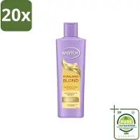 Andrélon 20 x – Shampoo – Stralend Blond – 250 ml - Grootverpakking - Vaatwasstrips - Blond Haar - Glans - Highlights - Stralend Blond Haar - Blonde Kleur