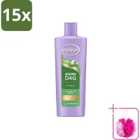 Andrélon 15 x – Shampoo – Iedere Dag – 400 ml - Bulkverpakking - Dagelijks haar wassen - Douchemop - Fris haar