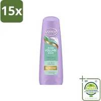 Unilever 15 x – Conditioner – Volume Boost – 200 ml - Grootverpakking - Vaatwasstrips - Volume Boost Haar - Kokos Conditioner - Futloos Haar - Luchtig Haar - Volume Haar