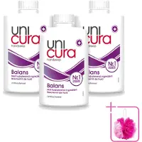 Unicura 3 x – Vloeibare Zeep Navulling – Balans – 250 ml - Bulkverpakking - Handzeep - Douchemop - Antibacterieel