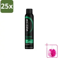 Syoss 25 x - AntiGrease Droogshampoo - Shampoo - Langdurige Styling - 200ml - Bulkverpakking - Droogshampoo - Douchemop - Vetvrij haar
