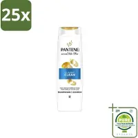 Pantene 25 x – Shampoo – Classic Clean – 250 ml - Grootverpakking - Vaatwasstrips - Schone Haardag - Gezonde Haardag - Lichte Haardag - Voedend Haar - Schone Haar