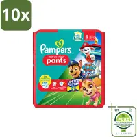 Pampers 10 x – Luierbroekjes – Baby Dry Pants Paw Patrol Maat 4 – 25 Luiers - Grootverpakking - Vaatwasstrips - Baby Luier - Luierbroek - Droge Luier - Luier Voor Baby - Luier Broek
