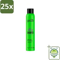 Schwarzkopf 25 x - Droogshampoo - Extra Fresh - 200 ml - Grootverpakking - Vaatwasstrips - Droog Haar - Fris Haar - Droogshampoo - Haarkleur - Haartextuur