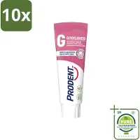 Prodent 10 x – Tandpasta – Gevoeligheid – Pro-Zinc Technologie – 75 ml - Grootverpakking - Vaatwasstrips - Gevoelige Tanden - Gevoelig Tandvlees - Pro-Zinc - Antibacteriële Werking - Mondverzorging