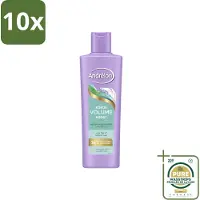 Andrélon 10 x – Shampoo – Volume Boost – 250 ml - Wasstrips - Haar Volume - Volume Shampoo - Kokos Shampoo - Aloë Vera Shampoo - Fijn Haar