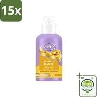 Andrélon 15 x – Leave-In Crème – Perfecte Krul – 200 ml - Grootverpakking - Vaatwasstrips - Krullen Verzorgen - Krullen Definiëren - Krullen Pluisvrij - Krullen Hyderaten - Kokosmelk Haar