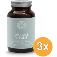 Mattisson 3x Omega 3 Visolie 1000mg DHA 230 mg & EPA 455 mg (60 tabletten)