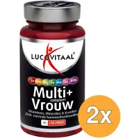 Lucovitaal 2x Multi+ Compleet Vrouw (40 tabletten)