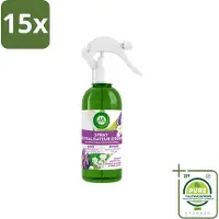 Air Wick 15 x – Luchtverfrisser Spray – Active Fresh Lavendel & Lelie – 237 ml - Grootverpakking - Vaatwasstrips - Luchtverfrisser - Geur Neutraliseren - Natuurlijke Geur - Lavendel - Lelie
