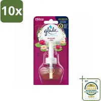 Glade 10 x - Navulling Elektrische Olie - Relaxing Zen - Zonder Houder - Wasstrips - Luchtverfrisser - Geur - Ontspanning - Geurverspreider - Elektrische Olie