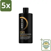 Syoss 5 x - Curls Intense - Shampoo - Langdurige Styling - 440ml - Wasstrips - Krullen Verzorging - Krulhaar Shampoo - Krulhaar Hyderatatie - Krulhaar Pluisvermindering - Krulhaar Styling