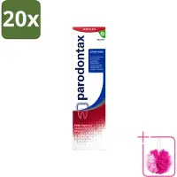 Parodontax 20 x – Tandpasta – Extra Fresh – 75 ml - Bulkverpakking - Tandpasta voor bloedend tandvlees - Douchemop - Gezond tandvlees