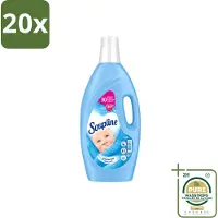 Soupline 20 x – Wasverzachter – Hemels Fris – 1,9 L - Wasstrips - Wasverzachter - Wasgoed Verzachter - Hemels Fris - Wasverzachter Hemels Fris - Wasverzachter Voor Kleding