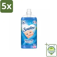 Soupline 5 x - Wasverzachter - Hemels Fris - 1350 ml - Grootverpakking - Vaatwasstrips - Wasverzachter - Wasgoed - Frisheid - Wasmachine - Kleding Verzorgen