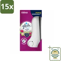 Glade 15 x - Houder Sense & Spray - Relaxing Zen - 18 ml - Wasstrips - Luchtverfrisser - Geurhouder - Geurverspreider - Geurapparaat - Geur In Huis