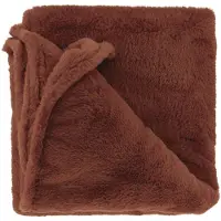 Unique living plaid jip marsala 150x200cm