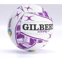 Gilbert sportbal Hype Match Ball maat 5 paars netbal korfbal.