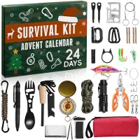 Dripio Overlevingsadventskalender, 24 dagen aftellen, militair design