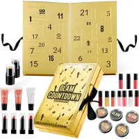 Dripio Adventskalender 2025, beauty-set voor dames, 24 stuks, goud