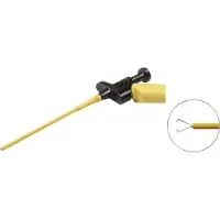 Hirschmann Test & Measurement KLEPS 250 sw Veiligheids-krokodilklem Steekaansluiting 4 mm CAT II 300 V Zwart