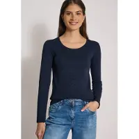 Cecil Shirt 'Pia' nachtblauw