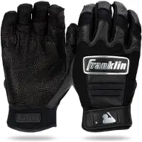 Franklin Sports MLB CFX Pro Honkbalhandschoenen - Chrome Zwart - Volwassen X-Large