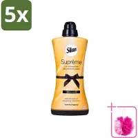 Silan 5 x Suprême - Wasverzachter - Glamour - 44 Wasbeurten - 1.2L - Bulkverpakking - Wasverzachter - Douchemop - Wasgoed verzachter