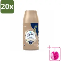 Glade 20 x - Romantic Vanillebloesem Navulling - 269 ml - Bulkverpakking - Romantische geur - Douchemop - Vanille