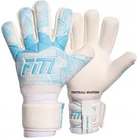 Football Masters Varis X White Blue Keepershandschoenen Maat 8 - Grip & Controle