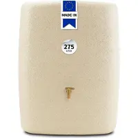 Markenlos – Wandreservoir van 275 liter in zandbeige, ideaal voor wateropslag