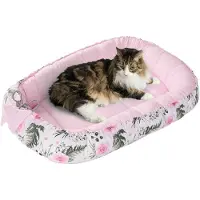 Merkloos Omgoods - Katten- en Hondenbed 75x60 cm, Kussenbed voor Huisdieren