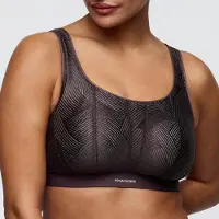 PrimaDonna Sport The Game Sport Bh zonder Beugels 6000513 Smokey Taupe - maat EU 95C / FR 110C