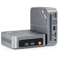Ninkear Mini PC Ryzen 7 8745HS - 16GB DDR5 RAM - 1TB SSD - Windows 11 Pro Mini Computer - AMD Radeon 780M - Triple Screen Support - USB-C - Compact Desktop PC
