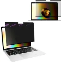 Kwmobile Privacyfilter voor Apple MacBook Air 13.3" M1 A2337 A2179 Folie – Privacy Screen – Laptop Schermfilter – Laptopbescherming