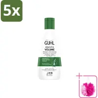 Guhl 5 x – Shampoo – Kracht & Volume – 250 ml - Bulkverpakking - Krachtige shampoo - Douchemop - Volume shampoo