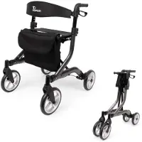 Merkloos SuperLight Rollator Aluminium, 5.1 kg